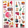 Müzik Aletleri 2’li Sticker Seti