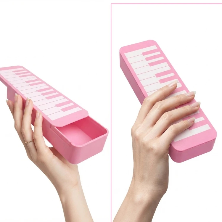 Pembe Piyano Kalem Kutusu