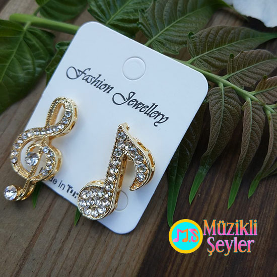 Renkli%20Taşlı,%20Sol%20Anahtarı%20ve%208’lik%20Nota%20Küpe%20Seti