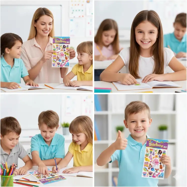 Büyük Müzik Aletleri Sticker Seti