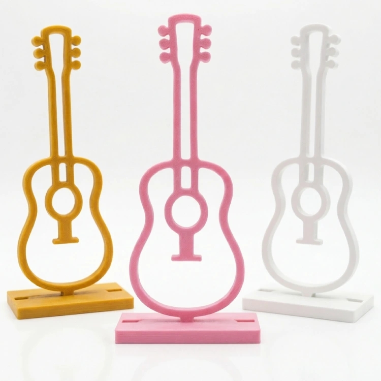 Dekoratif Masaüstü Gitar Figürü