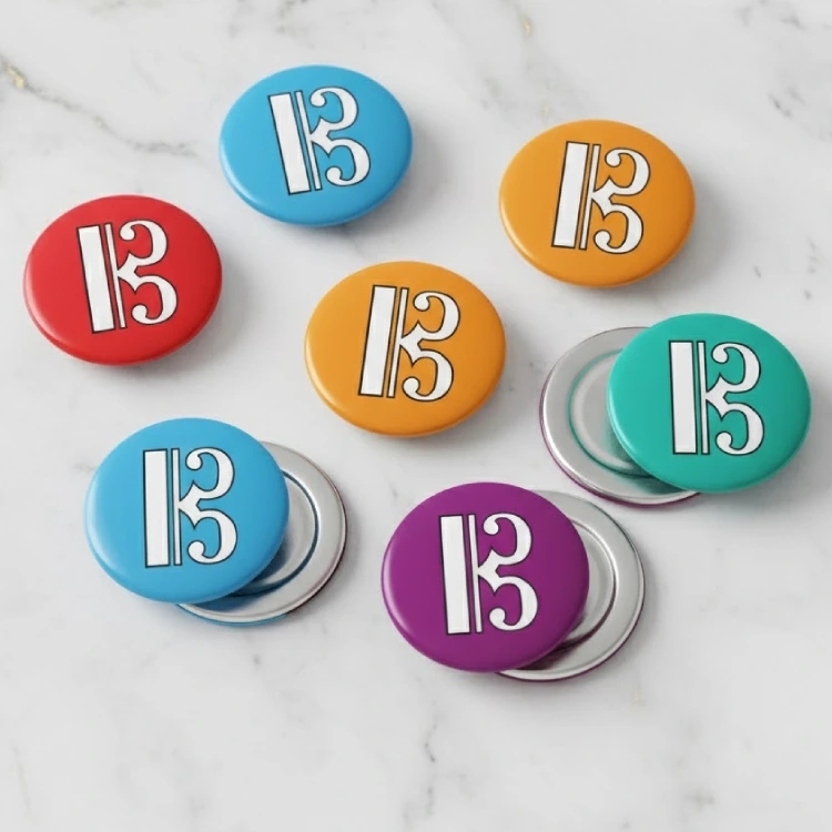 Do Anahtarı Tasarımlı Renkli Magnet