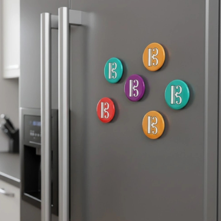 Do Anahtarı Tasarımlı Renkli Magnet