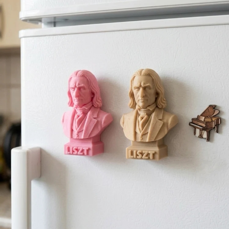 Franz Liszt Büst Magnet
