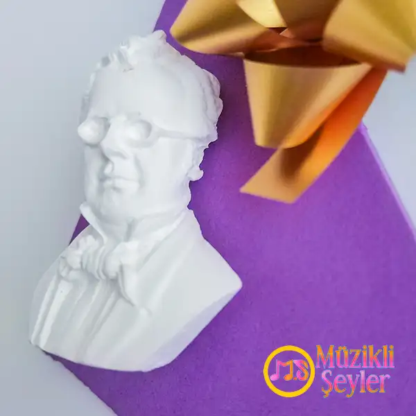 Franz Schubert Büst Magnet