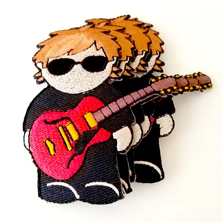 Ütü%20ile%20yapışan%20Gitarcı%20Arma%20Patch%20Yama