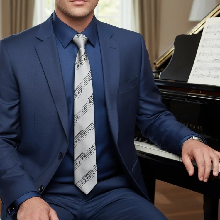 Gümüş Dizek Kravat