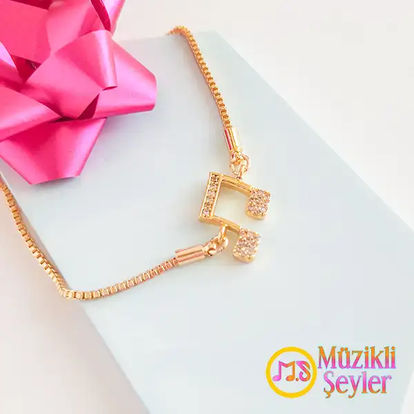 Zirkon%20Taşlı%20iki%208’lik%20Zarif%20Nota%20Bileklik