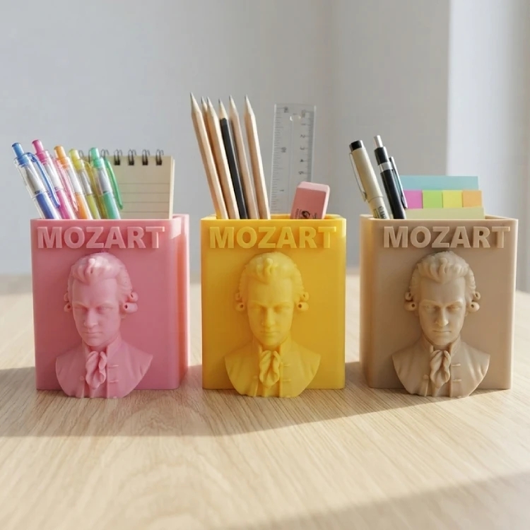 Mozart Kabartmalı Kalemlik