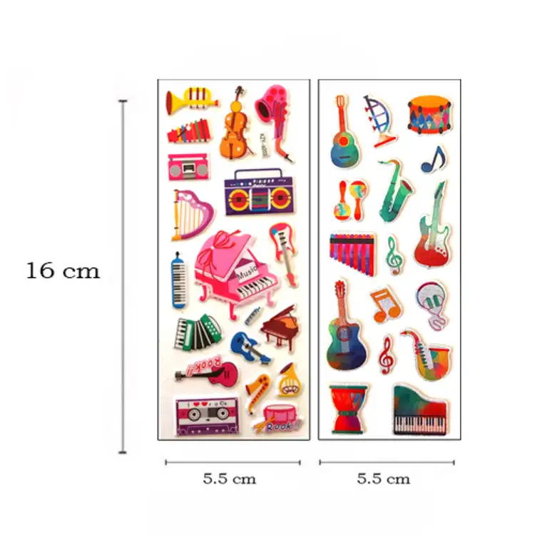 Notalar%20ve%20Müzik%20Aletleri%202’li%20Sticker%20Seti