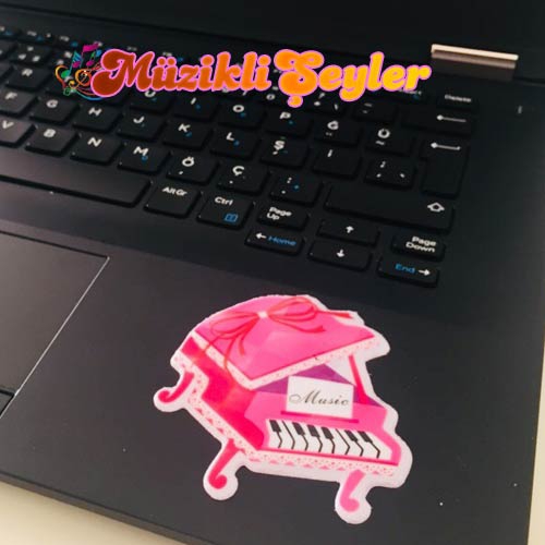 Müzik Aletleri Sticker Seti