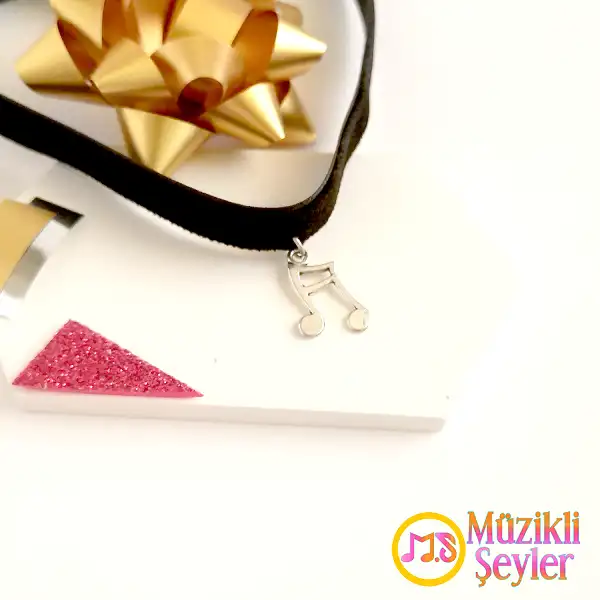 Notalı%20Choker%20Kolye