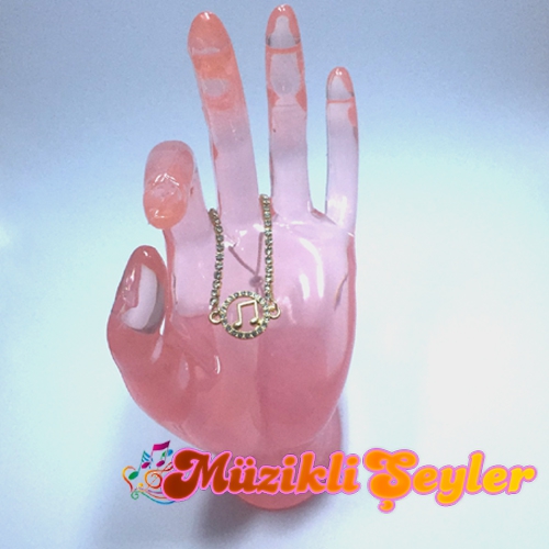 Taşlı Notalı Bileklik