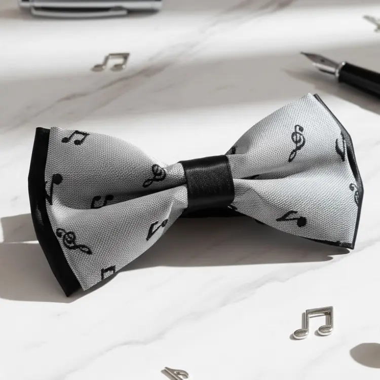 Notalı Gümüş Papyon