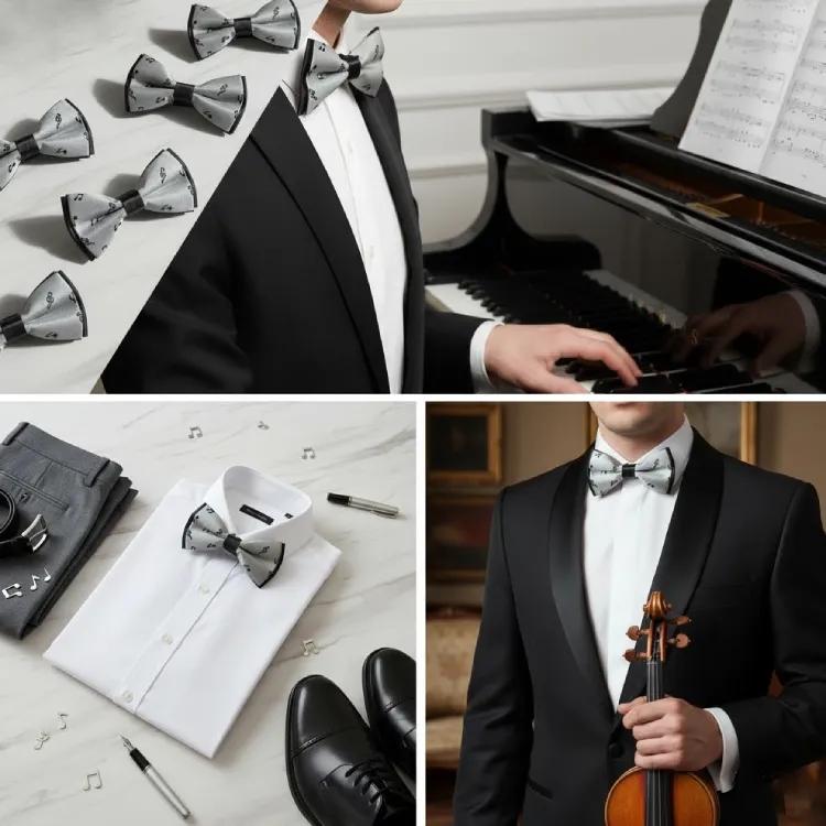 Notalı Gümüş Papyon