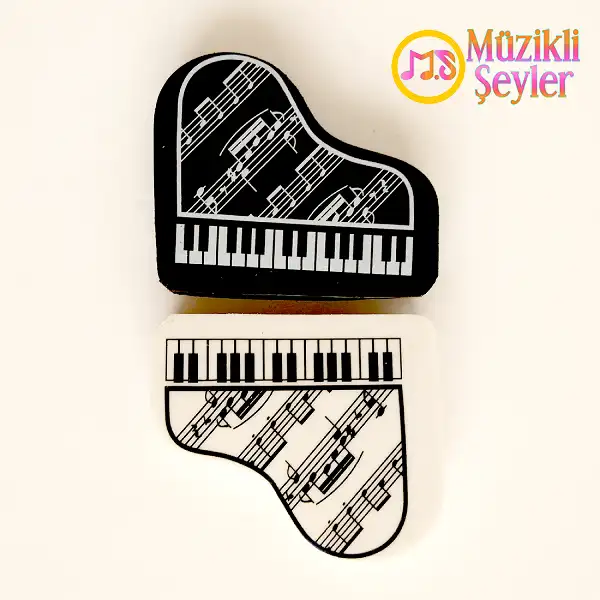 Notalı Piyano Silgi Seti