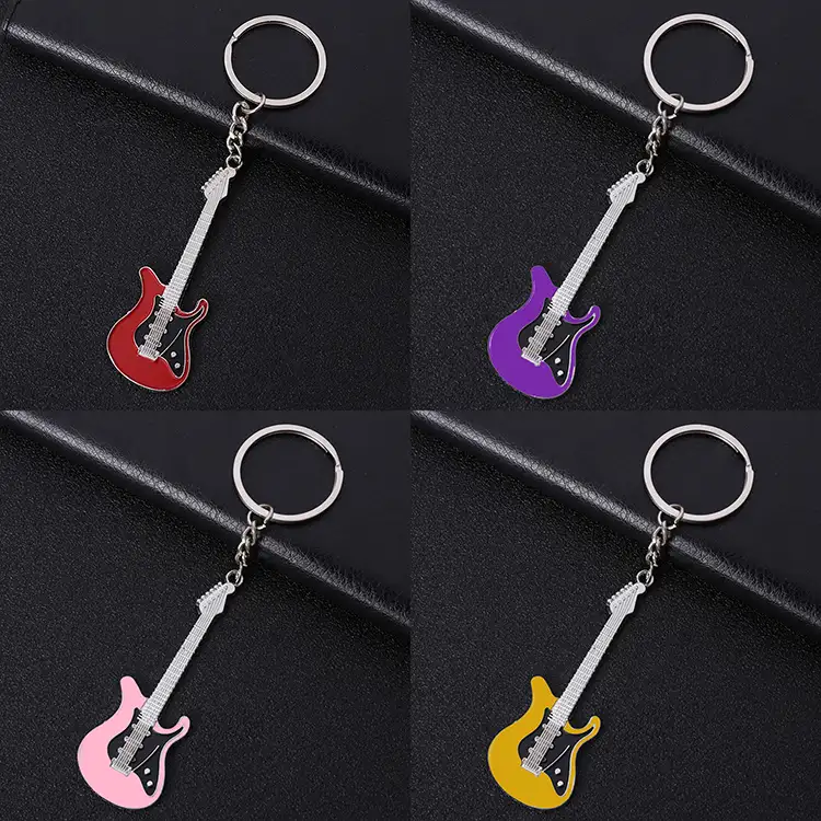Renkli Elektro Gitar Anahtarlıklar