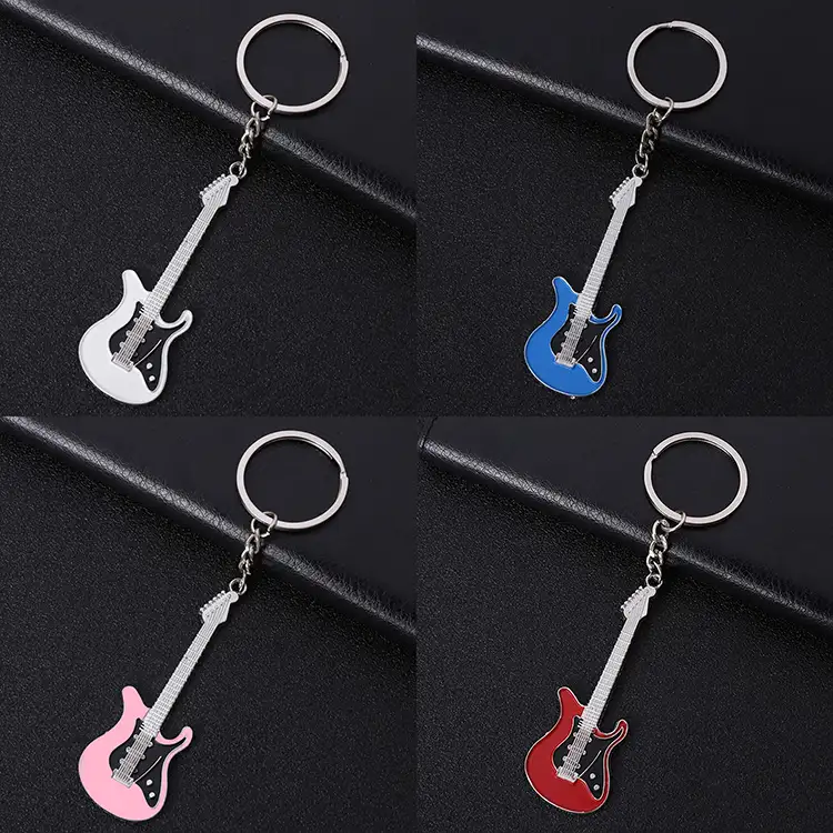 Renkli%20Elektro%20Gitar%20Anahtarlıklar