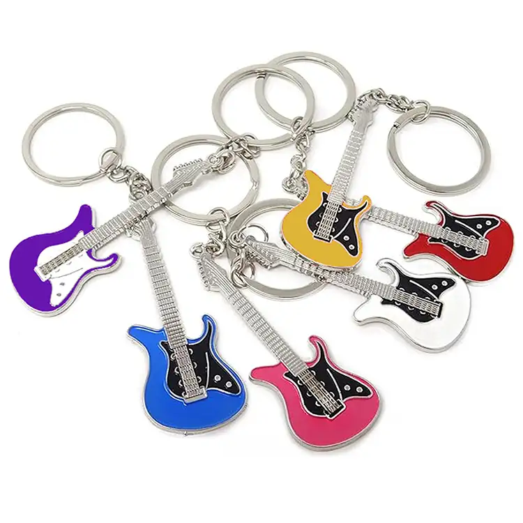 Renkli%20Elektro%20Gitar%20Anahtarlıklar