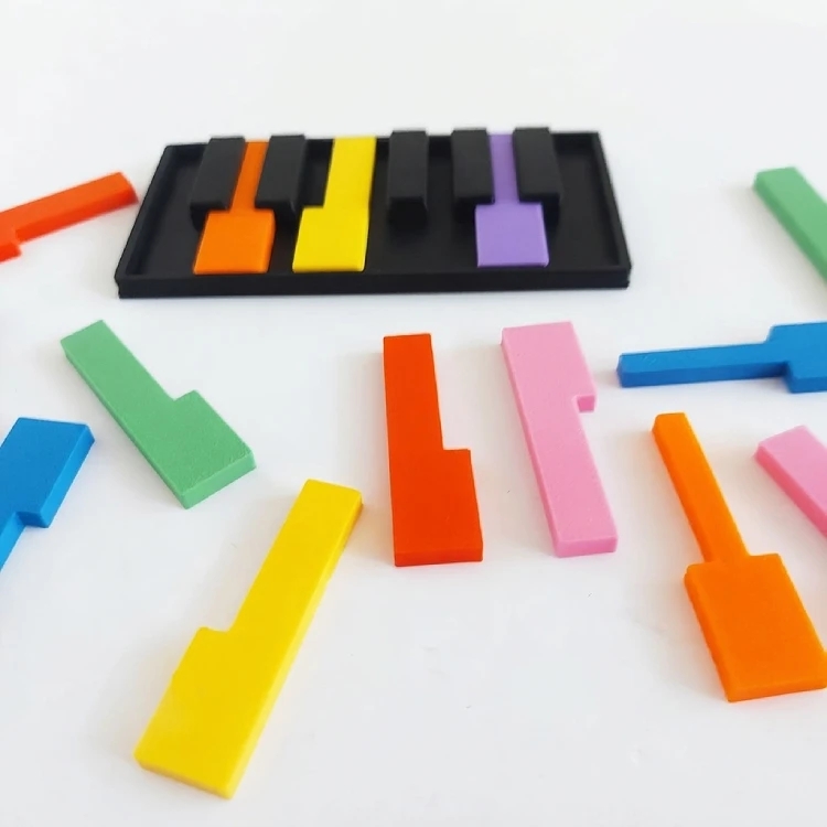 Renkli Piyano Puzzle