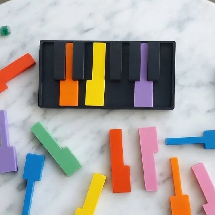 Renkli Piyano Puzzle