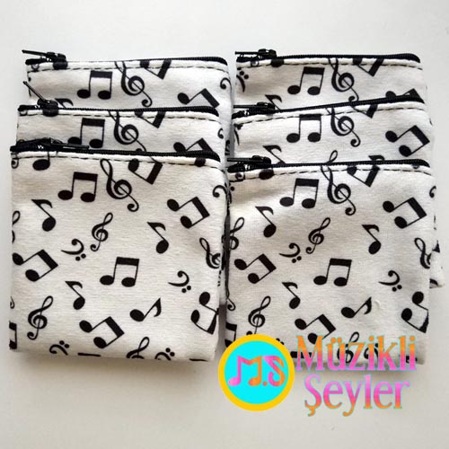 Siyah%20Notalı%20Beyaz%20Cüzdan%20Seti
