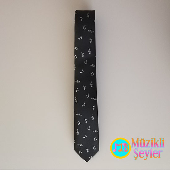 Siyah Notalı Kravat