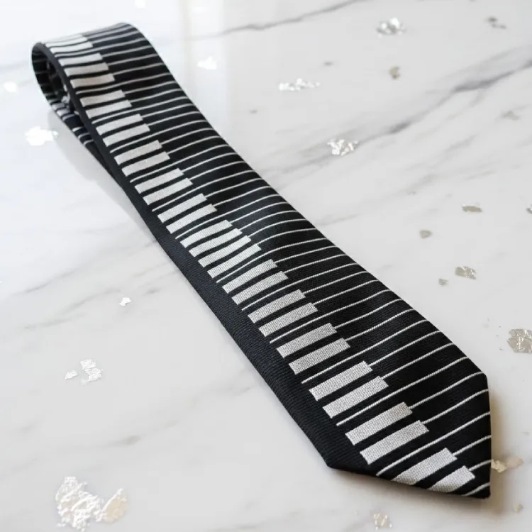 Siyah Piyano Kravat