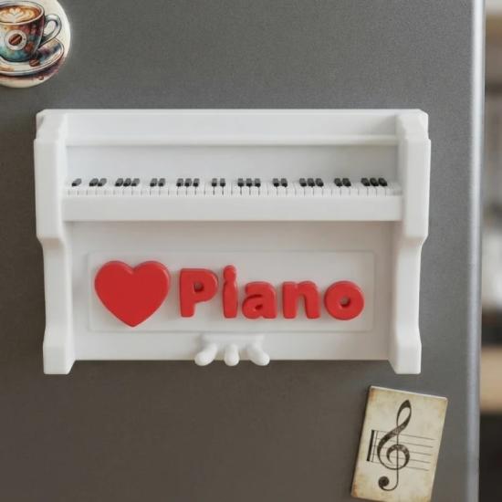 Love Piano Piyano Magnet - Piyano Aşkına Düşenlere