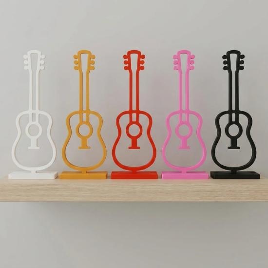 Dekoratif Masaüstü Gitar Figürü