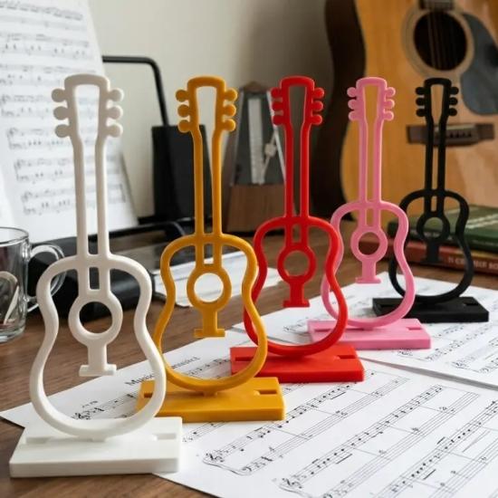 Dekoratif Masaüstü Gitar Figürü
