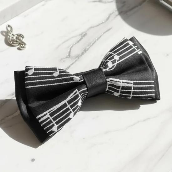 Dokuma Siyah Dizek Papyon