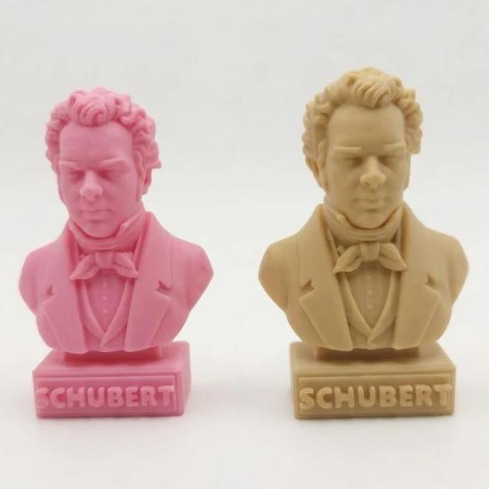 Franz Schubert Büstü Magnet - İlham evinize gelsin
