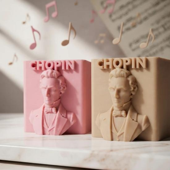 Frederic Chopin Büst Kalemlik - Bir kalemlikten fazlası