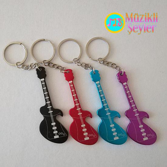 Elektro Gitar Açacak Anahtarlık