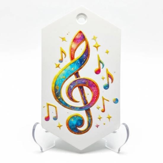 Sol Anahtarı Figürlü Dekoratif Masa Üstü Obje